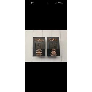 (Pack of 2) Shea Moisture African Black Soap, Calm & Clearing Bar Soap, 8 fl oz